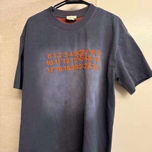 Navy Blue Graphic T-Shirt - XL